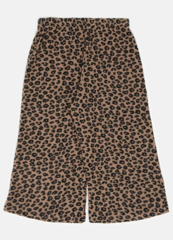 Коричневые кэжуал летние брюки H&M
