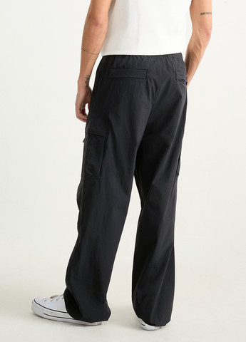 Черные кэжуал демисезонные карго брюки C&A