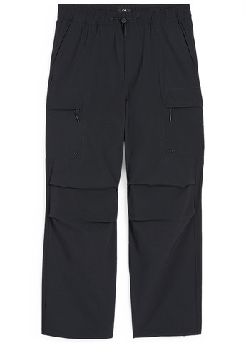 Черные кэжуал демисезонные карго брюки C&A