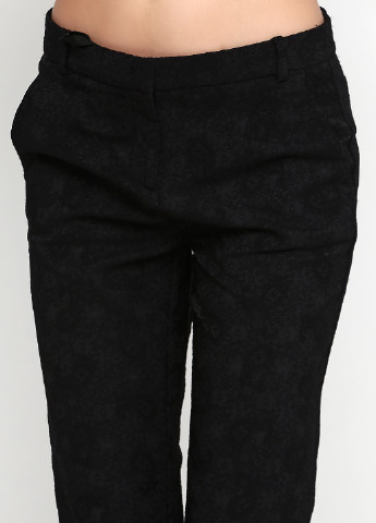 Черные кэжуал демисезонные зауженные брюки Pinko