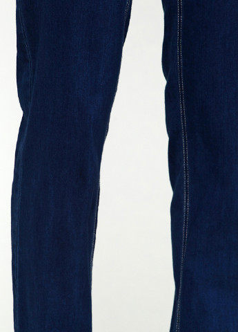 Синие демисезонные прямые джинсы BRANDTEX CLASSIC