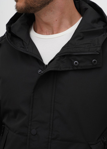 Черная демисезонная куртка Trend Collection