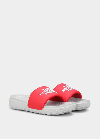 Светло-красные кэжуал шлепанцы The North Face