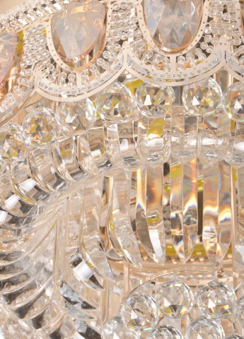 Люстра стельова торт з підсвічуванням велика BCL-631C/7 E14 + LED Brille (253887831)