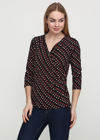 Комбинированная демисезонная блуза Talbots