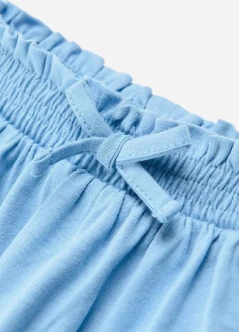 Голубая кэжуал однотонная юбка Cool Club клешированная