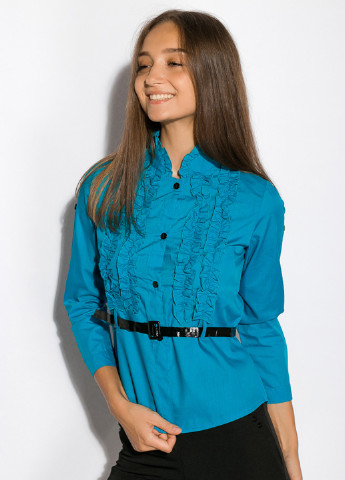 Блакитна блуза Time of Style