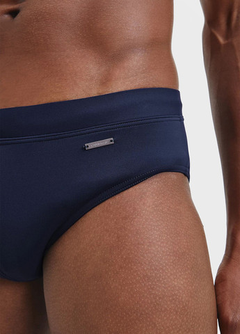 Мужские темно-синие пляжные плавки Calvin Klein