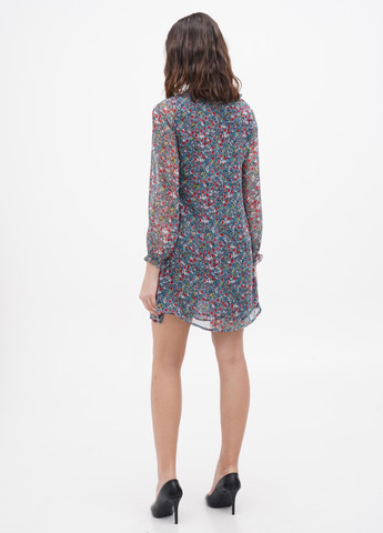 Комбинированное кэжуал платье Pepe Jeans с цветочным принтом