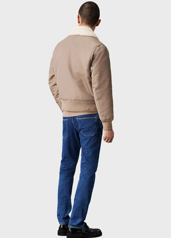 Синие демисезонные слим джинсы Calvin Klein Jeans