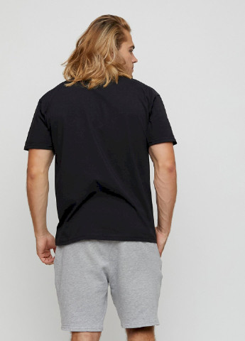 Черная футболка чоловіча basic YAPPI