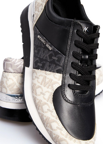 Кроссовки Michael Kors чёрно-белые всесезоны (307149376)