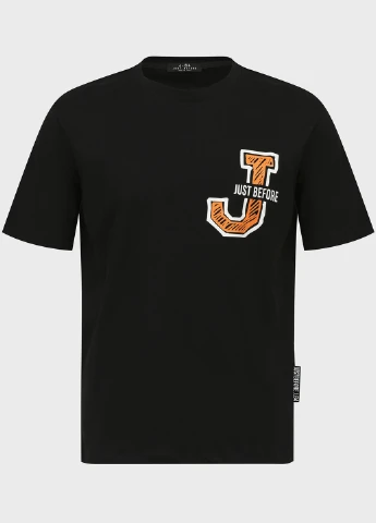 Чорна футболка J.B4 (Just Before)