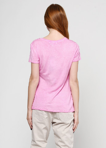 Розовая летняя футболка Rinascimento