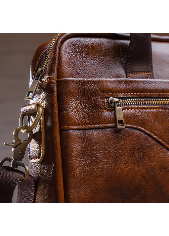 Чоловіча шкіряна сумка 27х40х7 см Vintage (229459202)