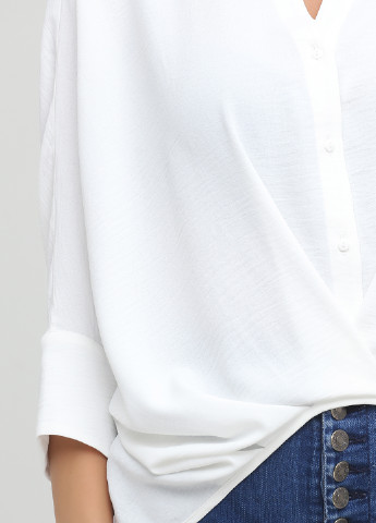 Біла демісезонна блузка Arefeva
