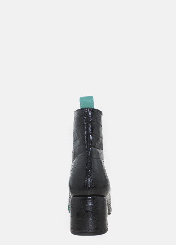 Осенние ботинки r0053b-514 бирюза-черный Crisma