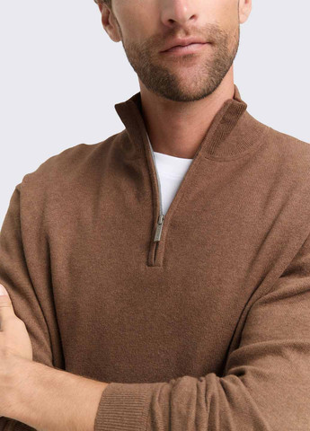 Світло-коричневий демісезонний светр Tom Tailor