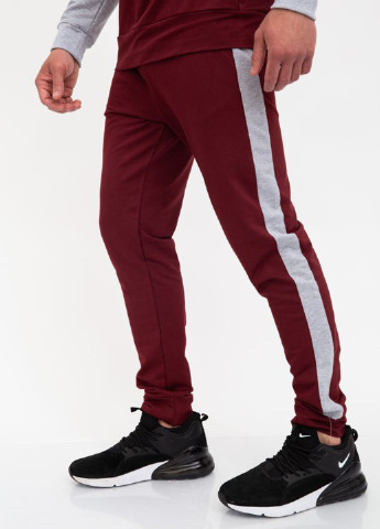 Бордовий демісезонний костюм (світшот, брюки) брючний Ager