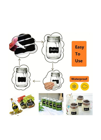 Наклейки-маркери для банок (120 шт.) Forus (360989743)