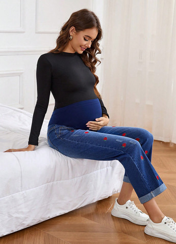 Джинсы для беременных SHEIN - (341533030)