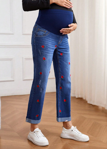 Джинсы для беременных SHEIN - (341533030)