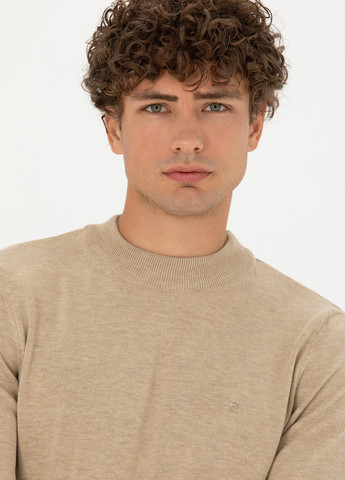 Пісочний демісезонний светр Pierre Cardin