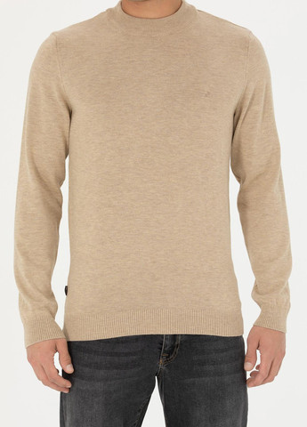 Пісочний демісезонний светр Pierre Cardin