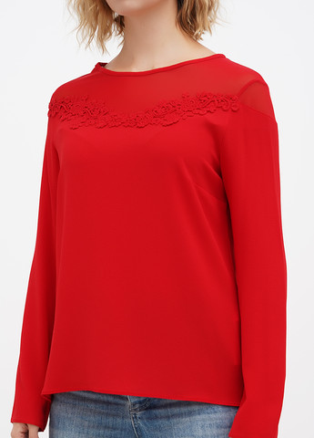 Красная блуза Sassofono