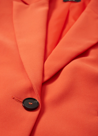 Оранжевый женский жакет C&A однотонный - демисезонный