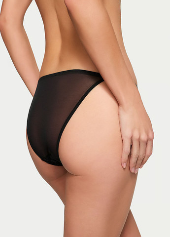 Чорний демісезонний комплект (бюстьє, трусики) Victoria's Secret