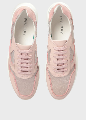 Розовые демисезонные кроссовки Preppy