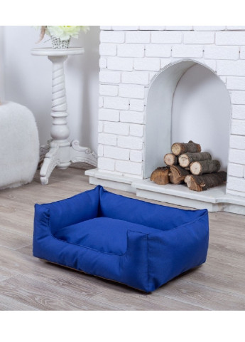 Лежак лежанка для котов и собак спальное место 120х80 см (43572-Нов) Синий Francesco Marconi (252470990)