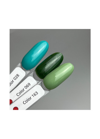 Гель-лак для ногтей бирюзовый 28, 12 мл Izzy (363030671)