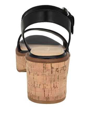 Черные босоножки Calvin Klein с ремешком