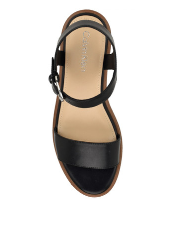 Черные босоножки Calvin Klein с ремешком