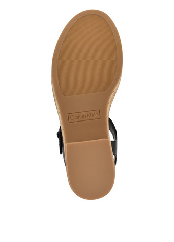 Черные босоножки Calvin Klein с ремешком