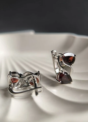 Серьги Silver Flame (329999745)