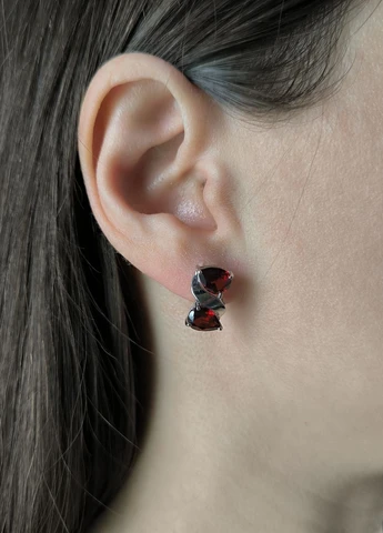 Серьги Silver Flame (329999745)