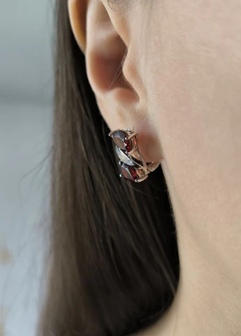 Серьги Silver Flame (329999745)
