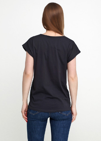 Темно-серая летняя футболка Moda Trend