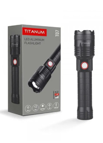 Ручной светодиодный фонарик TLF-T07 700Lm 6500K Titanum t-7 (256517120)