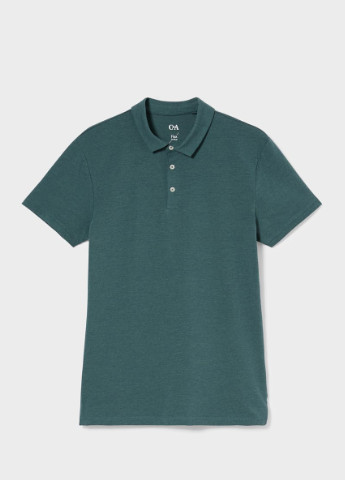Зеленая футболка-поло для мужчин C&A