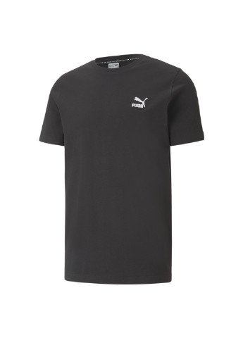 Чорна футболка classics embro men's tee Puma