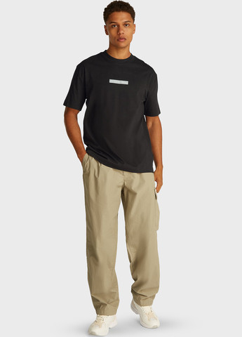 Чорна футболка Calvin Klein Jeans