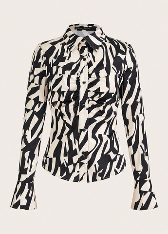 Комбінована блуза SHEIN