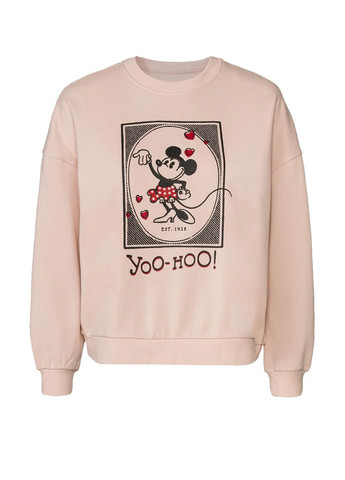 Пудровый свитшот Esmara персонажи без декора (363557814)