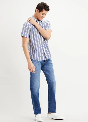 Светло-синие демисезонные джинсы Levi's
