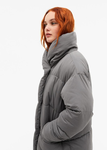 Сіра демісезонна куртка Monki