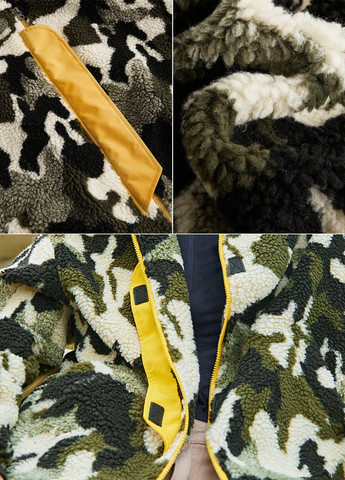 Комбинированная демисезонная куртка SHEIN